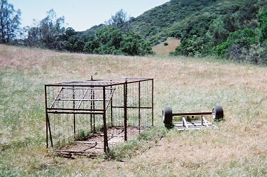 A pig trap
